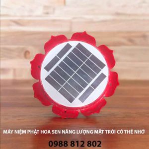 Máy niệm Phật năng lượng mặt trời có thẻ nhớ