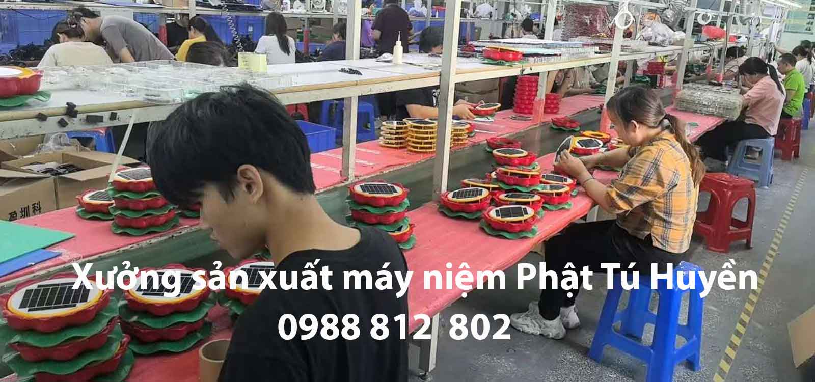 Banner Xưởng Sản Xuất Máy Niệm Phật Tú Huyền
